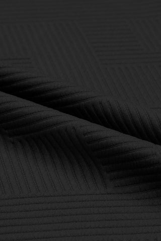 Strawberry Pink Textured Loose Fit T Shirt & Drawstring Pants Set