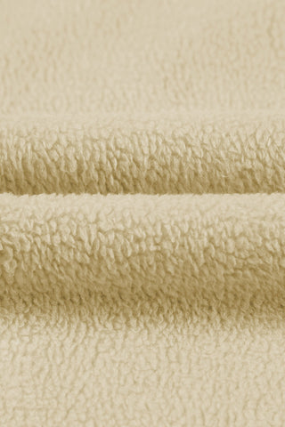 Pink Bishop Sleeve Zip Up Hoodie Jacket with Flap Pockets